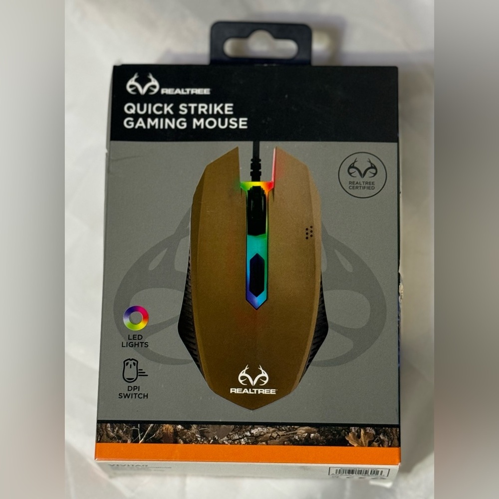 Realtree gaming mouse LED